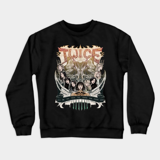 Twice Metal Ver. 2 Crewneck Sweatshirt by BeeboJam